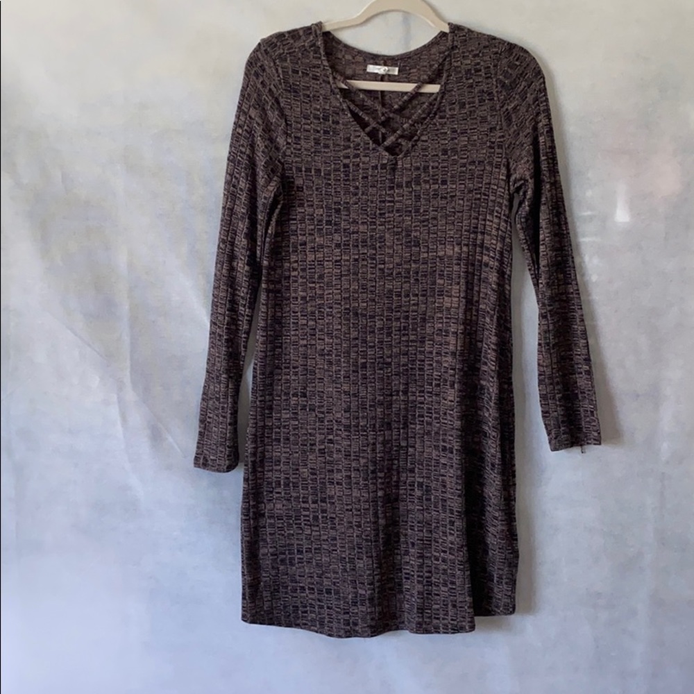 ♥️Maurices Criss Cross Bosom Sweater Dress